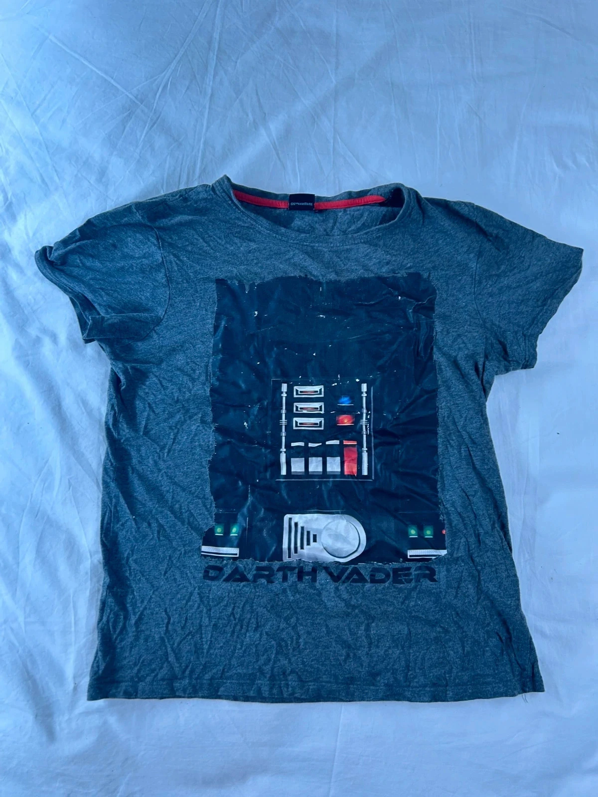 T-shirt gris imprimé star wars